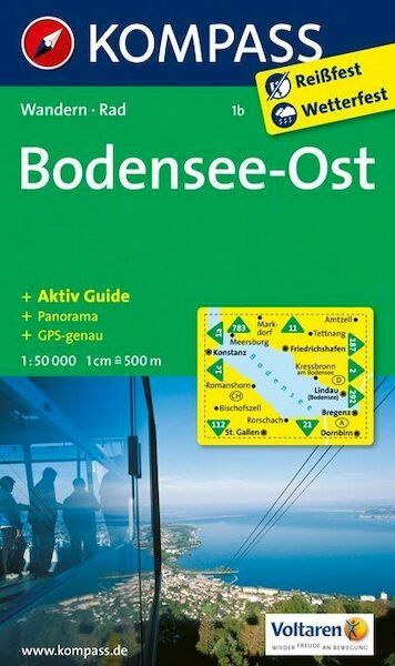 Bodensee Ost 1 : 50 000 - (ISBN 9783850267205)