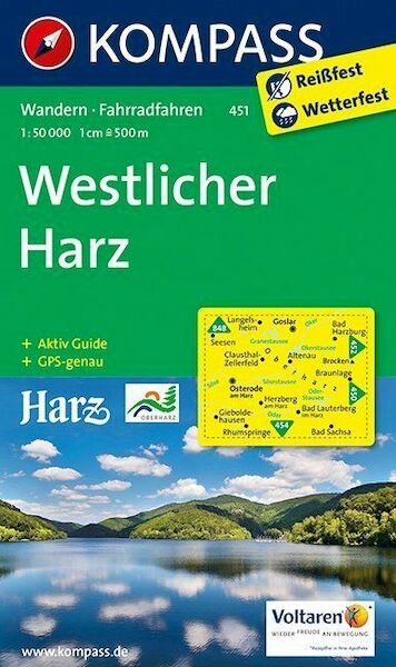 Westlicher Harz 1 : 50 000 - (ISBN 9783850264198)