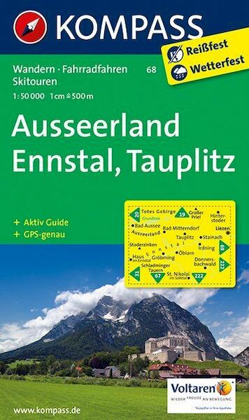 Ausseerland - Ennstal - Tauplitz 1 : 50 000 - (ISBN 9783850264365)