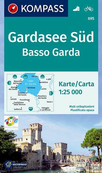 Basso Garda - Gardasee Süd 1 : 25 000 - (ISBN 9783850265386)
