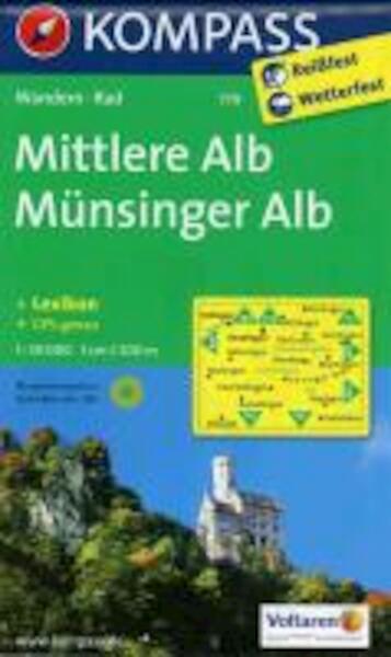 Mittlere Alb - Münsinger Alb 1 : 50 000 - (ISBN 9783850269070)