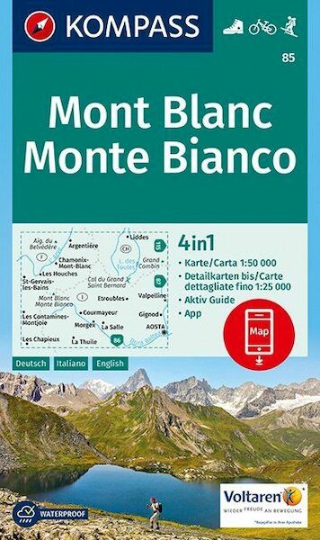 Mont Blanc, Monte Bianco - (ISBN 9783990442937)