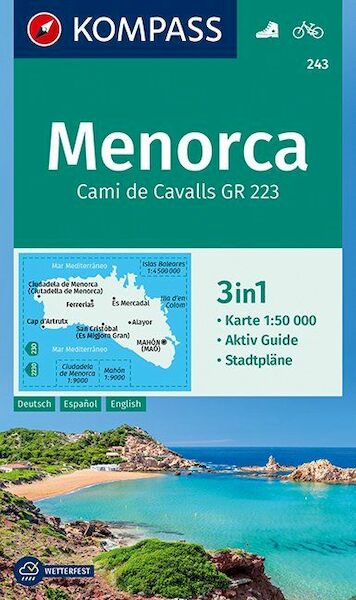 Menorca 1:50 000 - (ISBN 9783990443828)