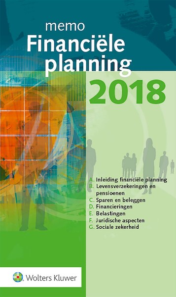 Memo Financiële planning 2018 - J.E. van den Berg (ISBN 9789013146196)