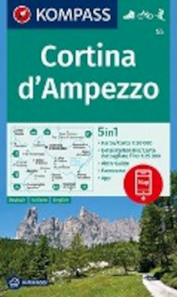 Cortina d'Ampezzo 1:50 000 - (ISBN 9783990444795)
