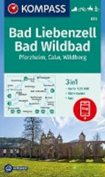 Bad Liebenzell, Bad Wildbad 1:25 000 - (ISBN 9783990444689)