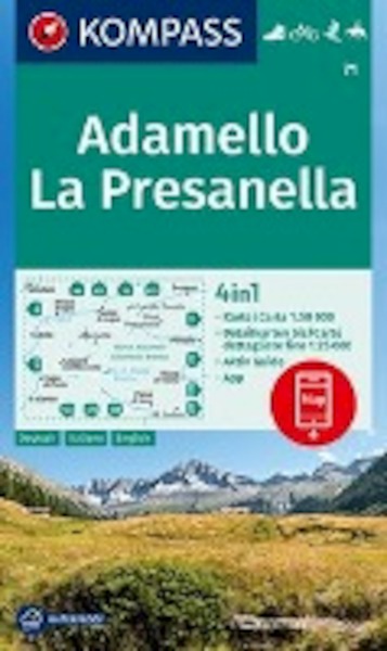 Adamello, La Presanella 1:50 000 - (ISBN 9783990445006)