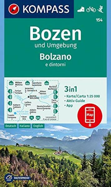Bozen und Umgebung, Bolzano e dintorni 1:25 000 - (ISBN 9783990445549)