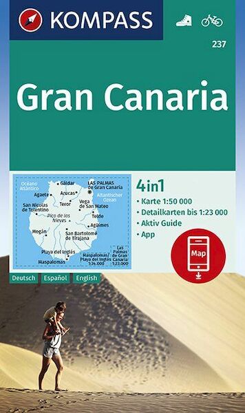 Gran Canaria 1:50 000 - (ISBN 9783990446423)