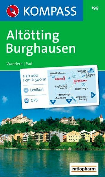 Altötting-Burghausen 1 : 50 000 - (ISBN 9783850260381)