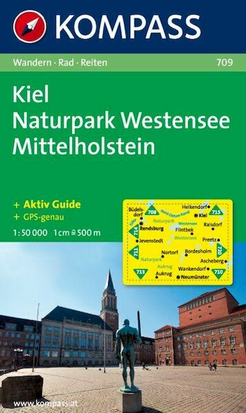 Kiel - Naturpark Westensee - Mittelholstein 1 : 50 000 - (ISBN 9783850261968)