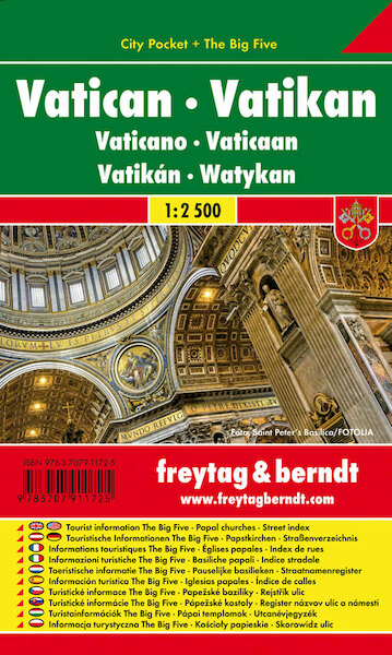 Vatikan - Papstkirchen 1 : 2 500. City Pocket + The Big Five - (ISBN 9783707911725)