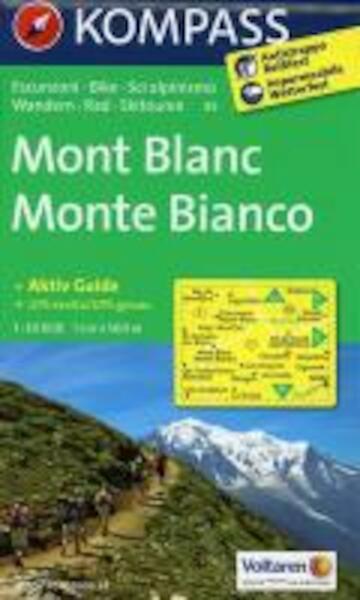 Monte Bianco - Mont Blanc 1 : 50 000 - (ISBN 9783850264976)