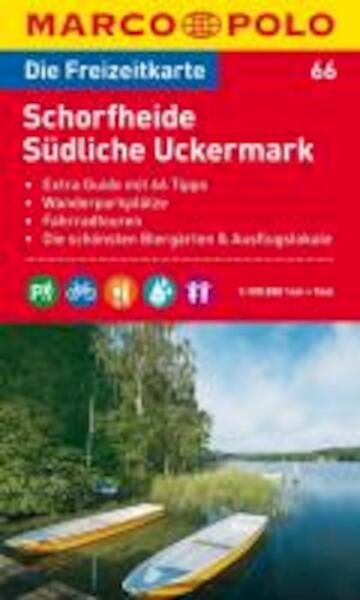 MARCO POLO Freizeitkarte 66 Schorfheide / Südliche Uckermark 1 : 100 000 - (ISBN 9783829736510)