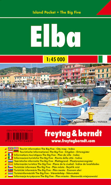 Elba, Island Pocket, Autokarte 1:45.000 - (ISBN 9783707915488)