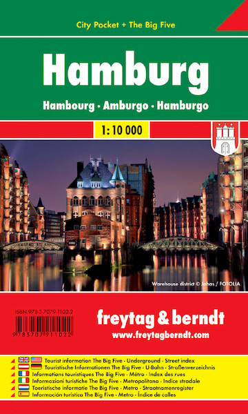 Hamburg 1 : 10 000 City Pocket - (ISBN 9783707911022)