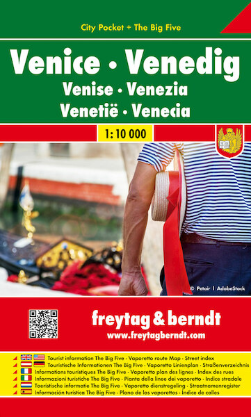 Venedig 1 : 10 000 City Pocket + The Big Five - (ISBN 9783707909920)