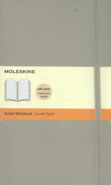 Moleskine Classic Colored Notebook, Large, Ruled, Khaki Beige - (ISBN 9788867323623)