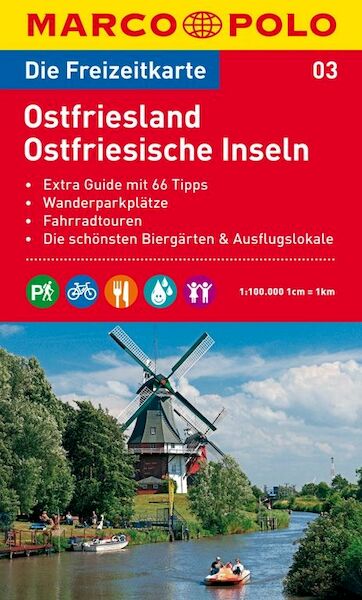 MARCO POLO Freizeitkarte 13 Rhein / Ruhr 1 : 100 000 - (ISBN 9783829736121)