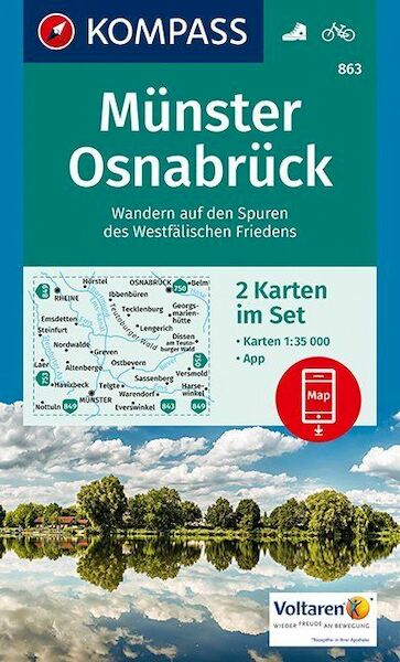 Münster, Osnabrück 1:35 000 - (ISBN 9783990442456)
