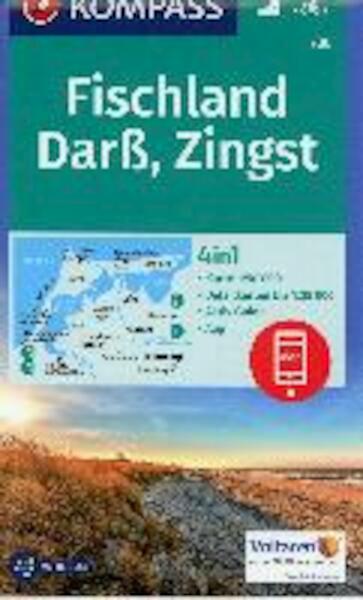 Fischland, Darß, Zingst 1:50 000 - (ISBN 9783990443088)