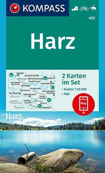 Harz 1:50 000 - (ISBN 9783990444627)