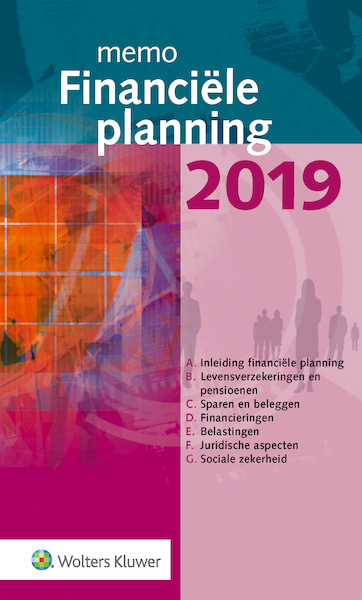 Memo Financiële planning 2019 - J.E. van den Berg (ISBN 9789013153224)