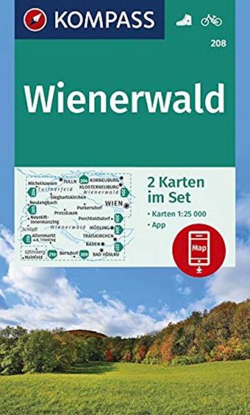 Wienerwald 1:25 000 - (ISBN 9783990445631)