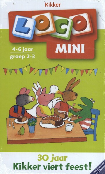 Pakket Loco Mini Kikker verjaardagspakket - (ISBN 9789001734572)