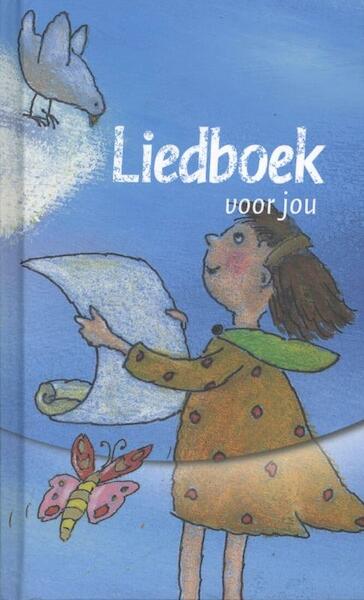 Liedboek - Kind blauw met tekening - (ISBN 9789491575082)