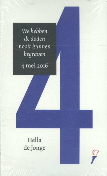 Set van 5 toesprakenboekjes 4/5 mei 2016 door Hella de Jonge en Thomas Erdbrink - Hella de Jonge, Thomas Erdbrink (ISBN 9789059653726)