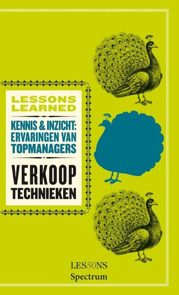 Verkooptechnieken - Lessons Learned (ISBN 9789000304059)