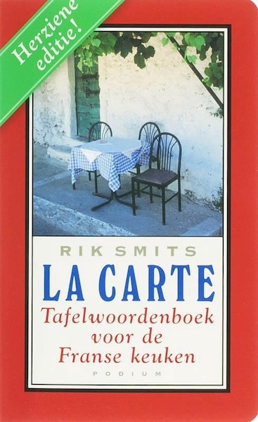 La Carte - Rik Smits (ISBN 9789057591914)