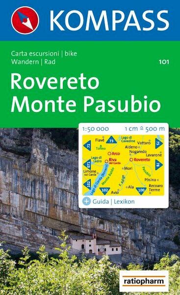 Rovereto / Monte Pasubio 1 : 50 000 - (ISBN 9783854911036)