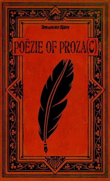 Poëzie of Proza(c) - Tom Van der Zijden (ISBN 9789402171471)