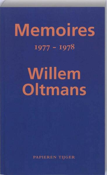 Memoires 1977-1978 - Willem Oltmans (ISBN 9789067282116)