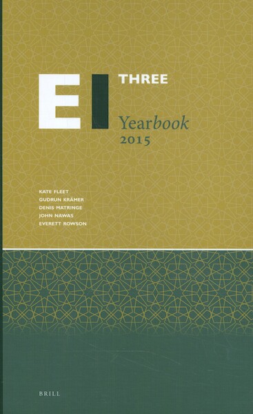 Encyclopaedia of Islam Three Yearbook 2015 - (ISBN 9789004398740)
