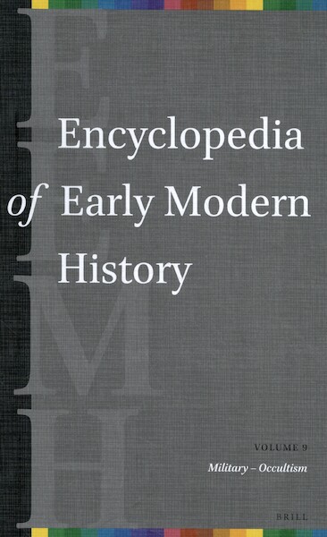 Encyclopedia of Early Modern History, volume 9 - (ISBN 9789004269873)
