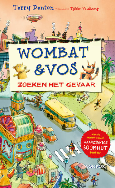 Wombat & Vos zoeken het gevaar - Terry Denton (ISBN 9789492899675)