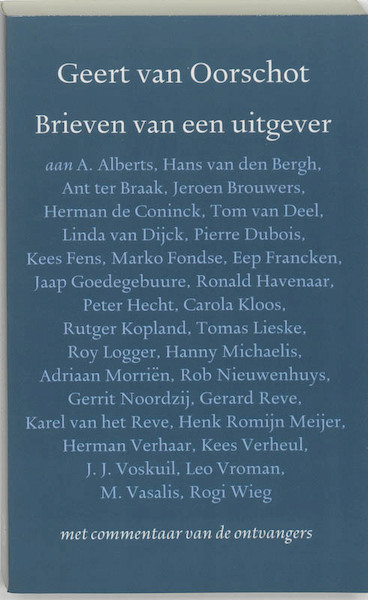 Brieven van een uitgever - Geert van Oorschot (ISBN 9789028208865)