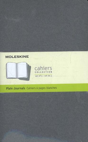 Moleskine Pebble Grey Plain Cahier Large Journal - (ISBN 9788866134251)