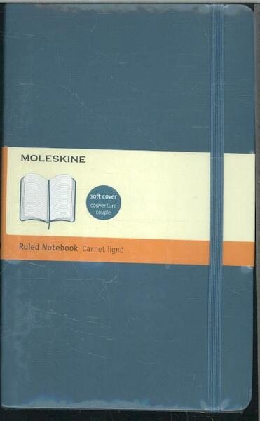 Moleskine Classic Colored Notebook, Large, Ruled, Underwater Blue - (ISBN 9788867323630)