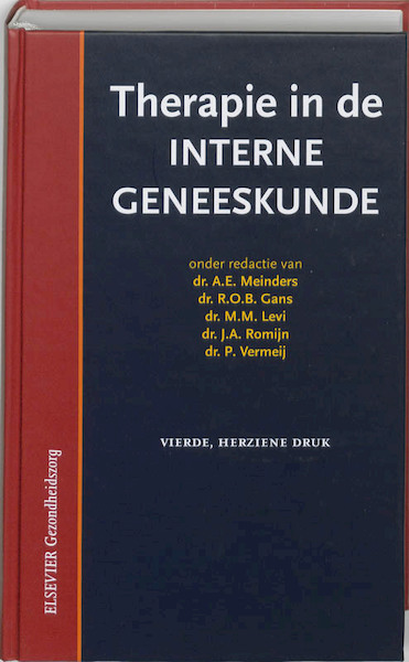 Therapie in de interne geneeskunde - (ISBN 9789035230422)