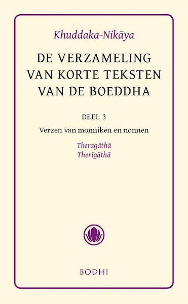 Theratherigatha - verzen van monniken en nonnen - (ISBN 9789056700195)