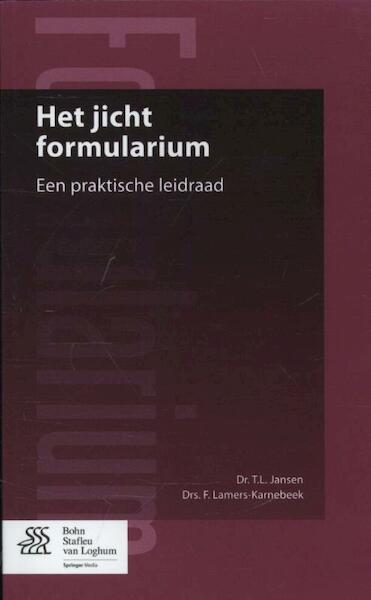 Het jicht formularium - T. Jansen, F. Lamers-Karnebeek (ISBN 9789031398584)
