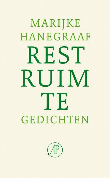Restruimte - Marijke Hanegraaf (ISBN 9789029592529)