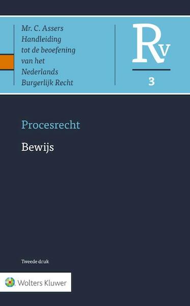 Asser Procesrecht 3 Bewijs - W.D.H. Asser (ISBN 9789013143263)