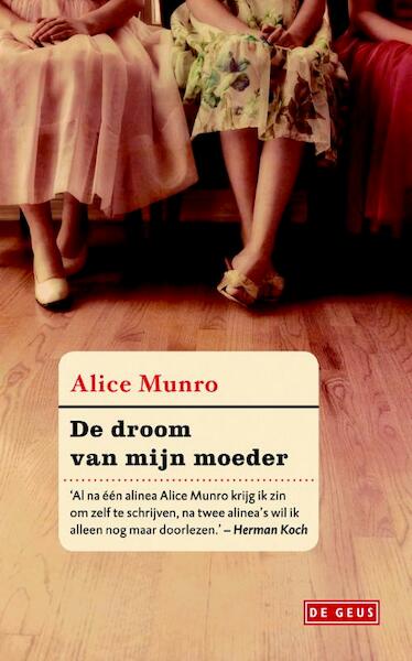 Droom van mijn moeder - Alice Munro (ISBN 9789044525984)