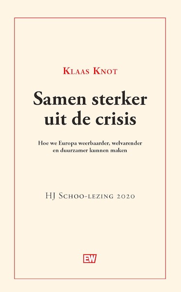 Samen sterker uit de crisis - Klaas Knot (ISBN 9789463480635)