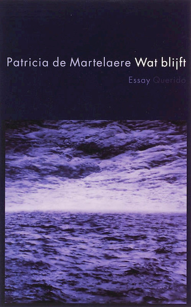 Wat blijft - Patricia de Martelaere (ISBN 9789021433295)